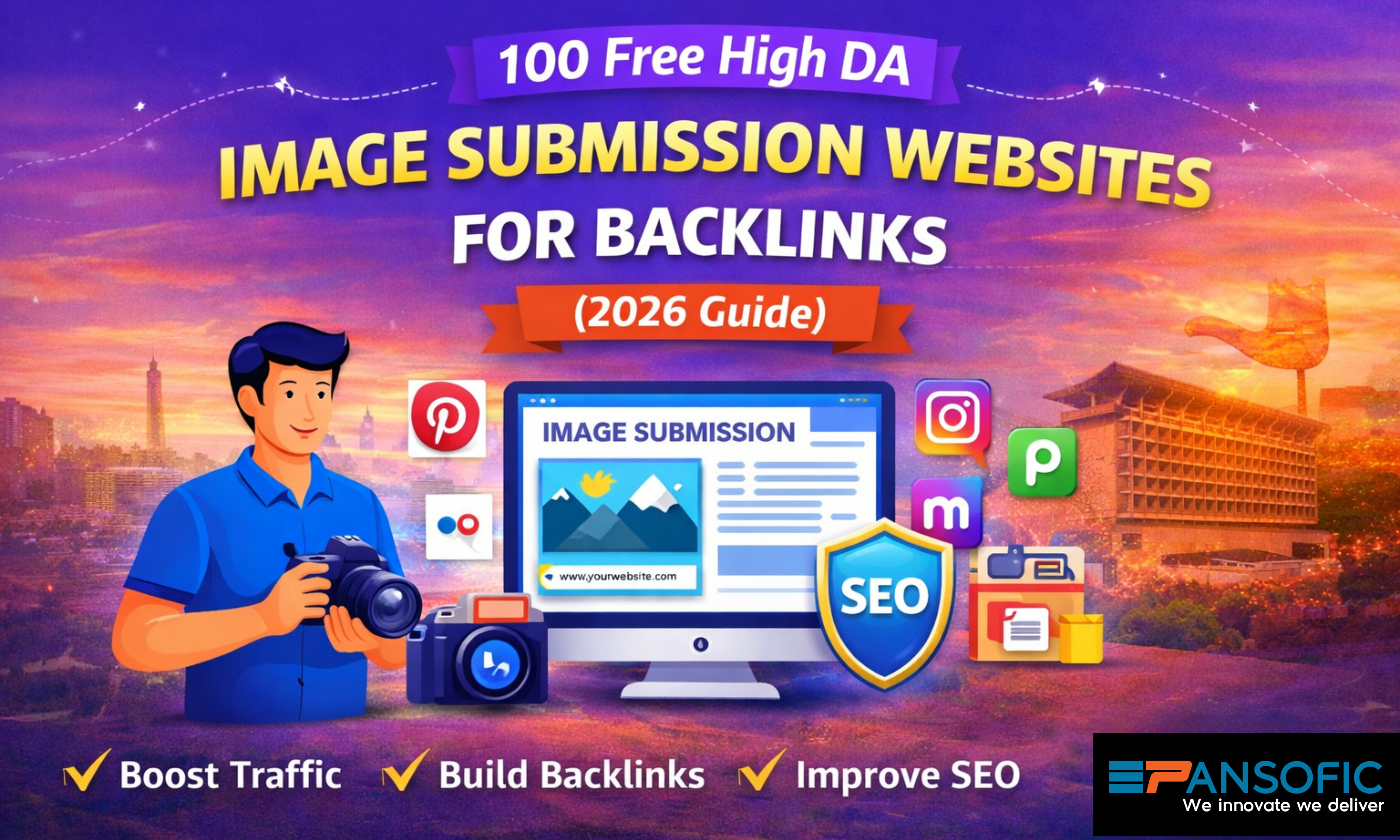 100 Free High DA Image Submission Websites for Backlinks 2026 Guide