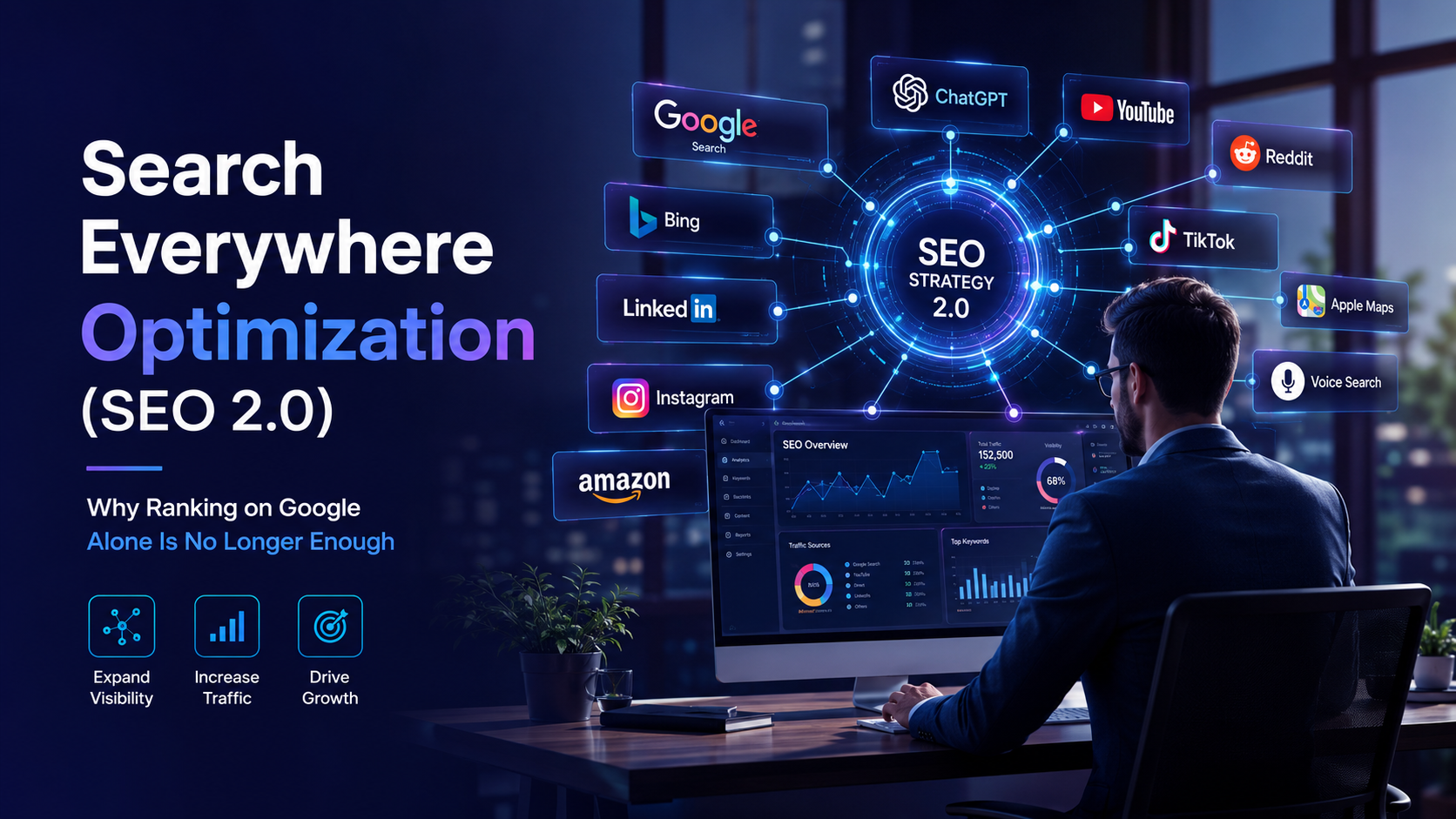 Search Everywhere Optimization (SEO 2.0): Why Ranking on Google Alone Is No Longer Enough