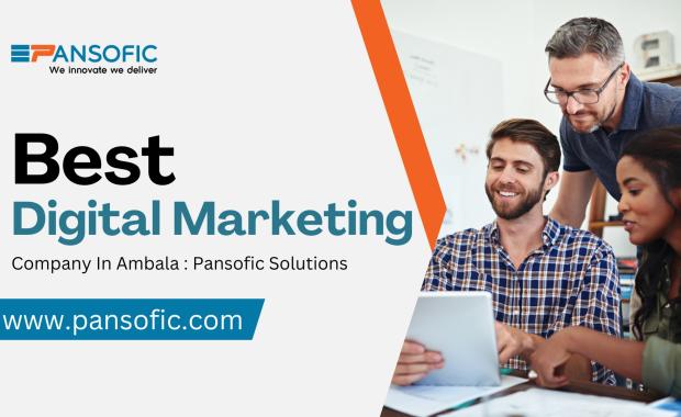 Best Digital Marketing Company In Ambala: Pansofic Solutions