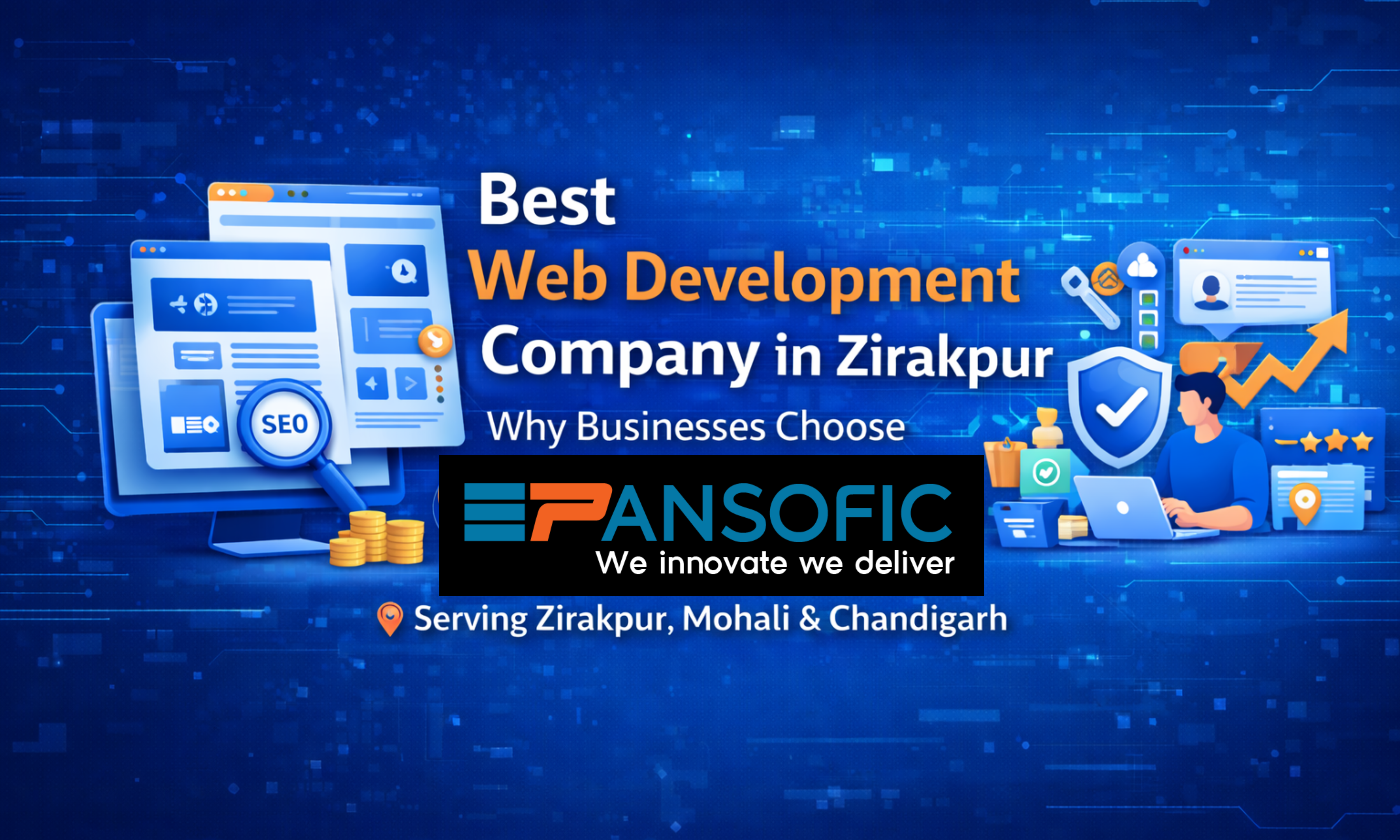 Best Web Development Company in Zirakpur | Pansofic Solutions