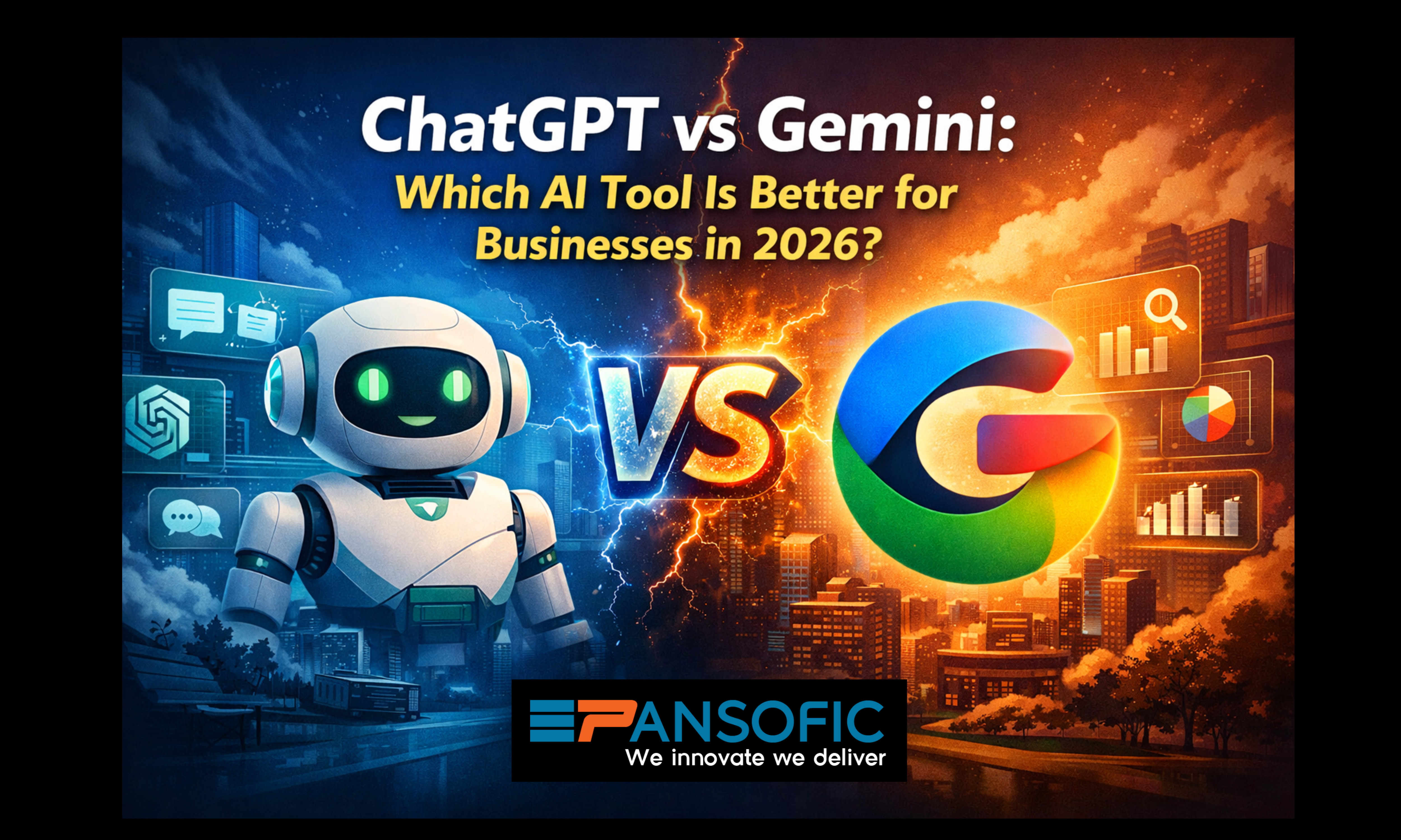 ChatGPT vs Gemini: Which AI Tool Is Better for Businesses in 2026? | Pansofic