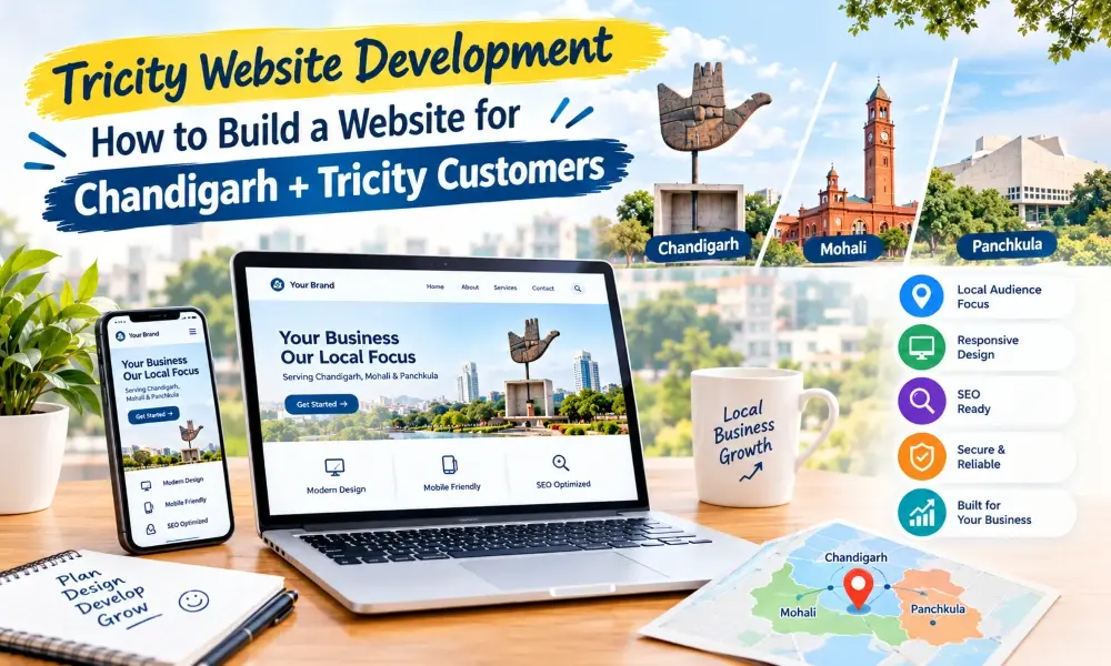 How to Build a Website That Targets Chandigarh + Tricity Customers