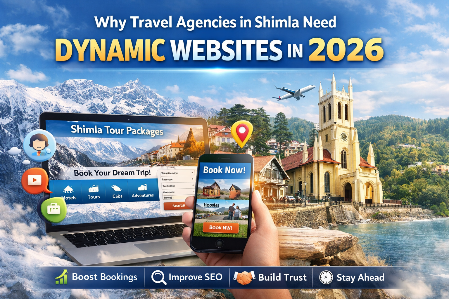 Why Travel Agencies in Shimla Need Dynamic Websites in 2026-Pansofic
