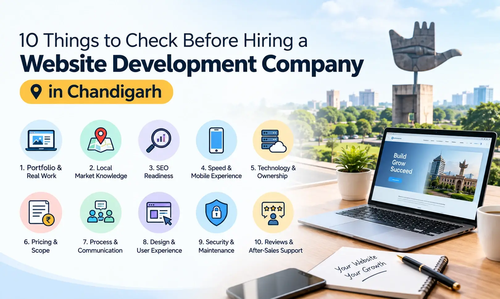 10 Tips for Choosing a Chandigarh Web Developer