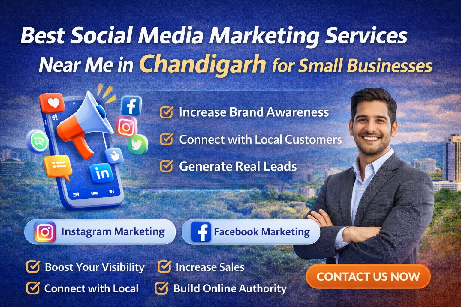 Best Social Media Marketing Services Near Me in Chandigarh for Small Businesses