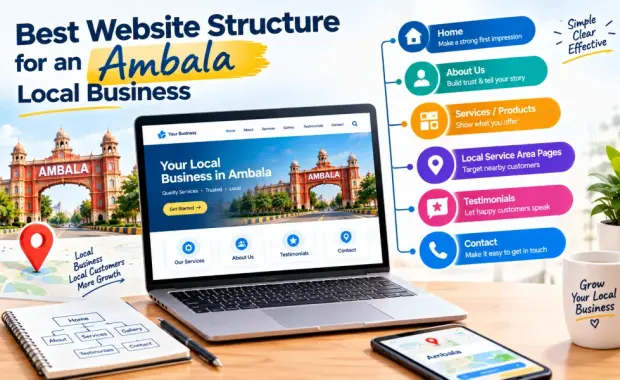 Best Website Structure for an Ambala Local Business