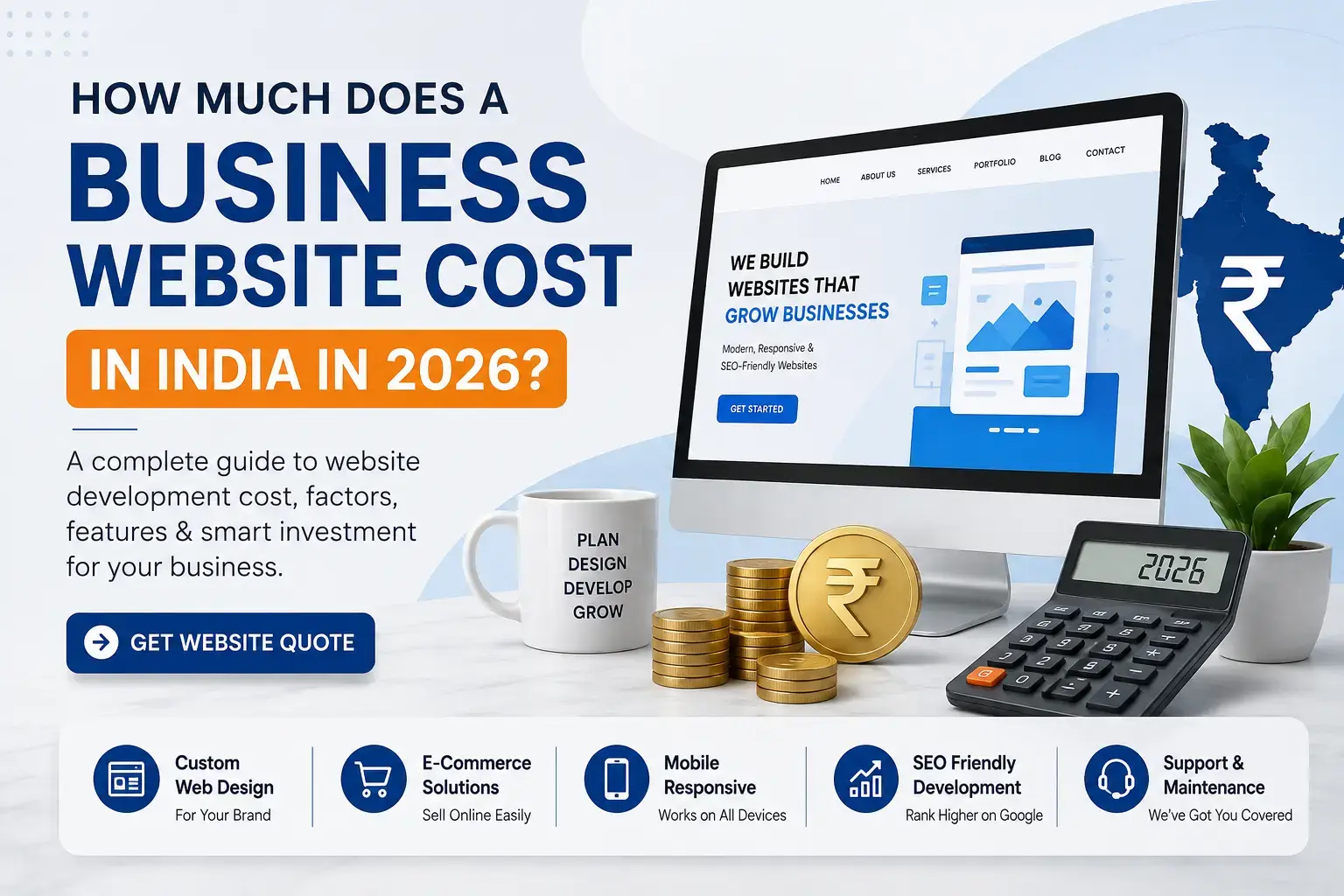 How Much Does a Business Website Cost in India in 2026?