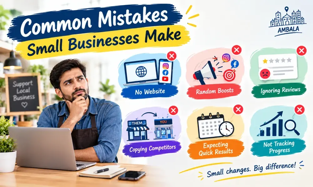 Common Mistakes Small Businesses Make
