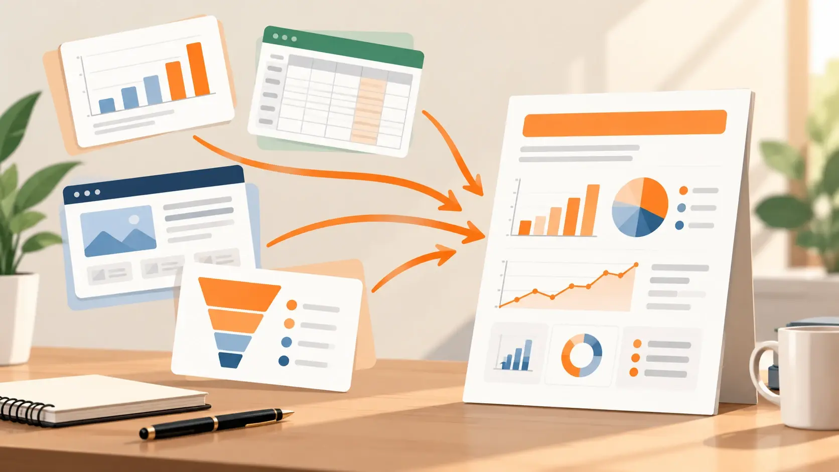 Consolidated Data Dashboard Workspace