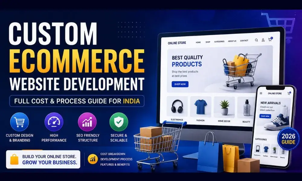 Custom Ecommerce Website Development: Full Cost & Process Guide for India 2026