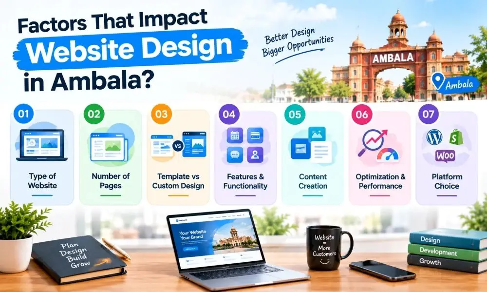 factors that impact website design in ambala