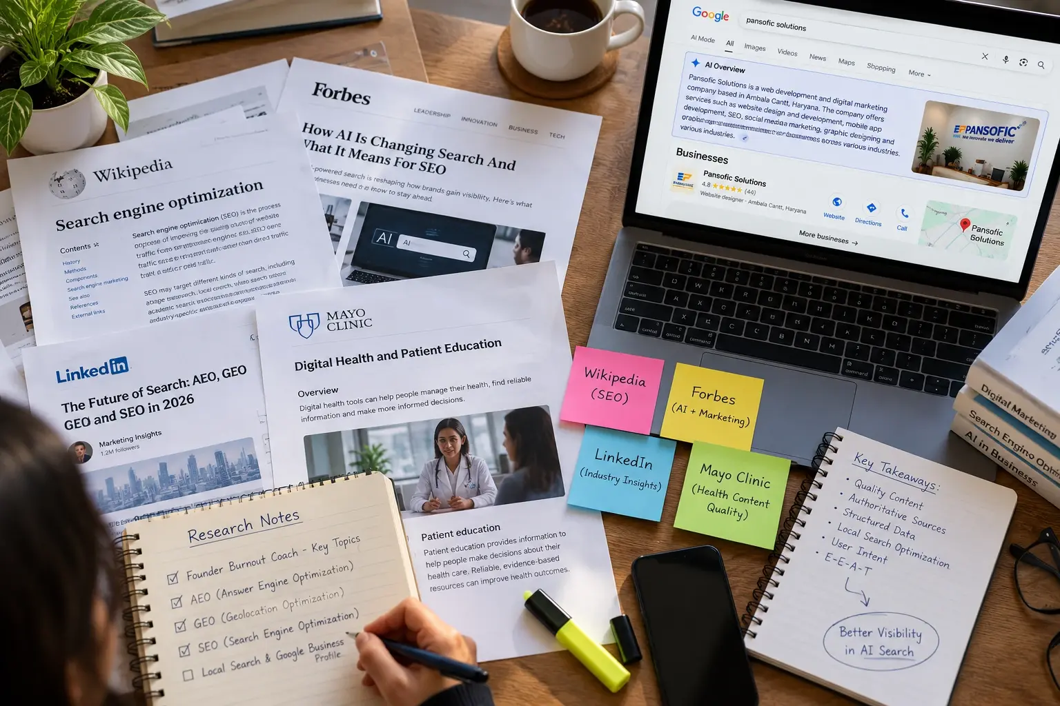 How AI SEO Work By Pansofic