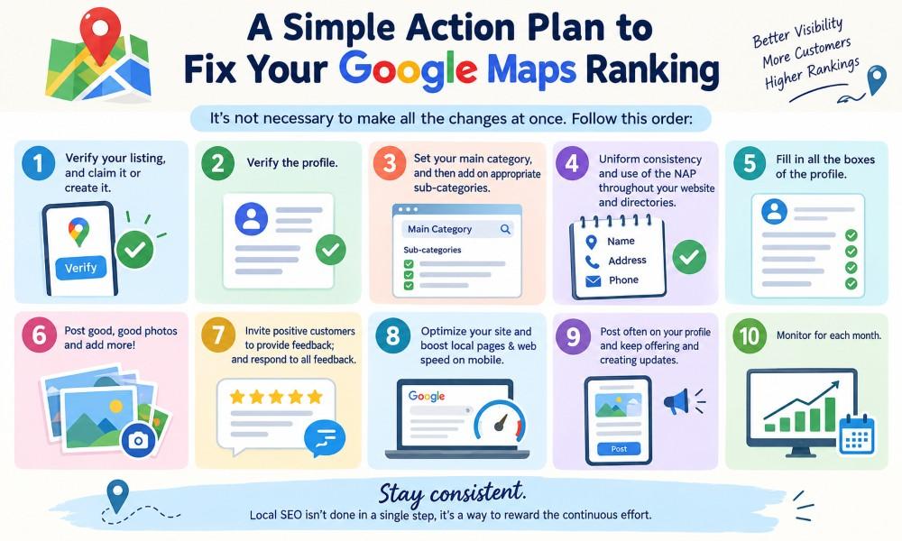 How to Fix Your Google Maps Ranking