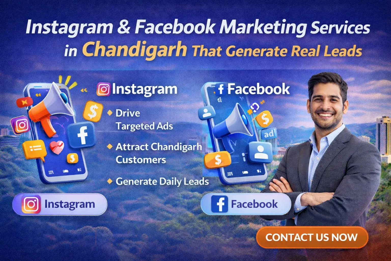 Instagram & Facebook Marketing Services in Chandigarh That Generate Real Leads