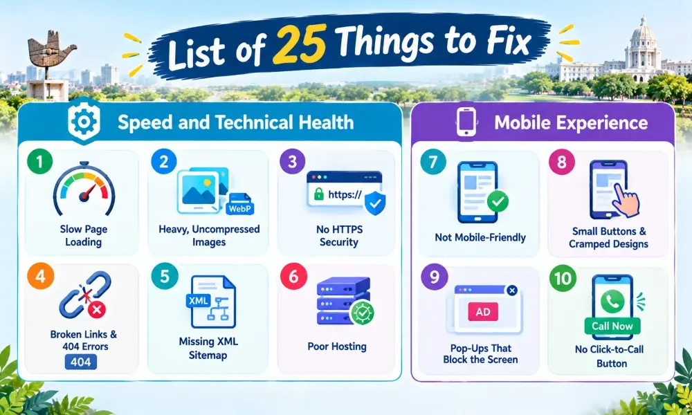 list of 25 things to fix-1