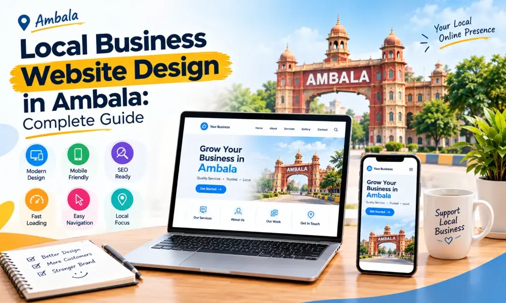 Local Business Website Design in Ambala: Complete Guide