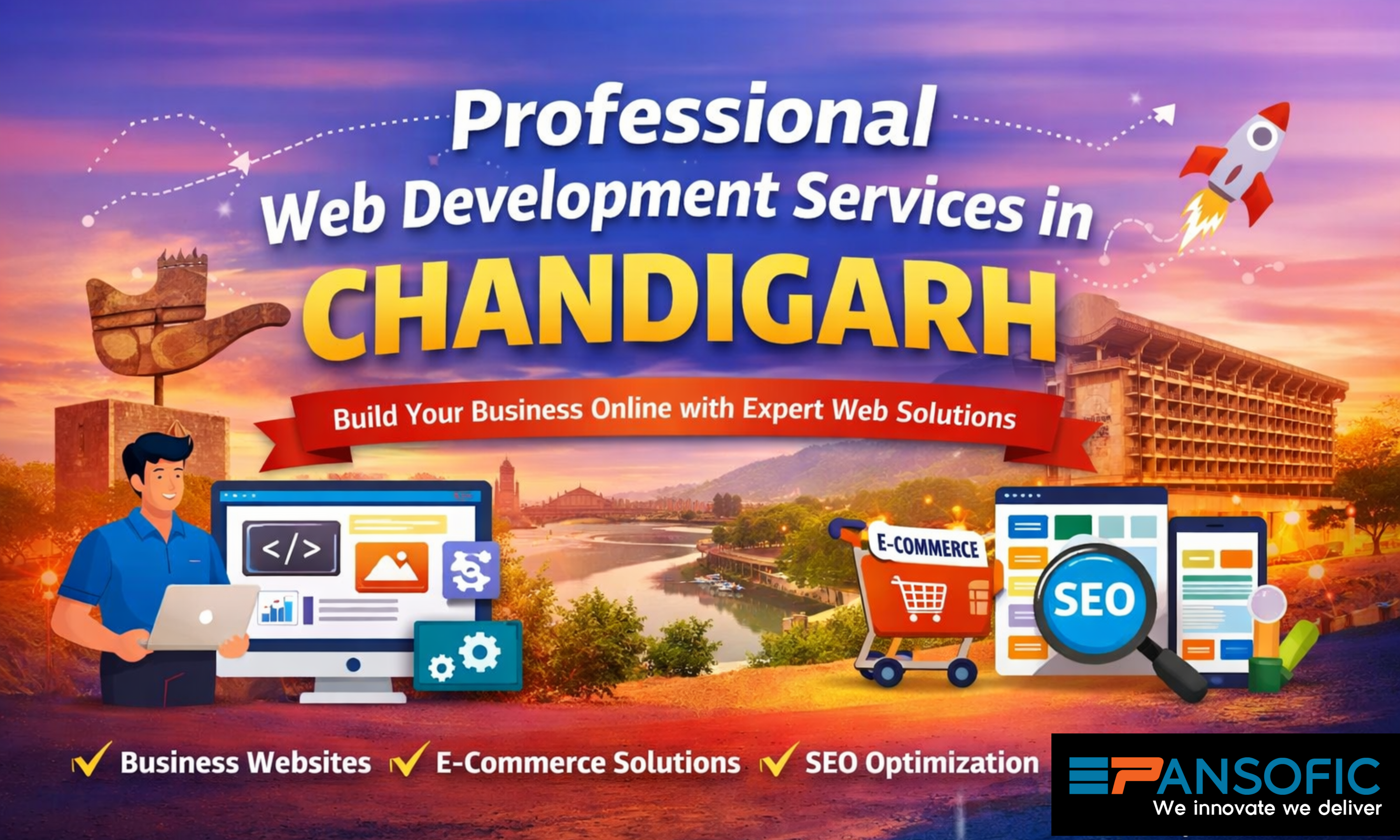 Professional Web Development Services in Chandigarh 2026 Guide – Pansofic Solutions