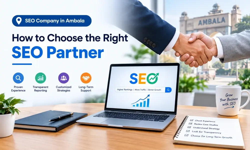 SEO Company in Ambala: How to Choose the Right SEO Partner