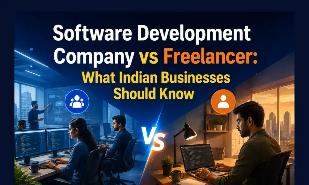 Software Development Company vs Freelancer: What Indian Businesses Should Know 2026 Guide