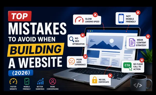 Top Mistakes to Avoid When Building a Website 2026 – Pansofic Solutions