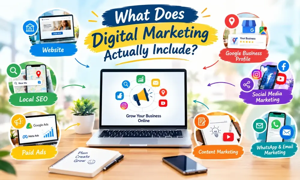 What Does Digital Marketing Actually Include