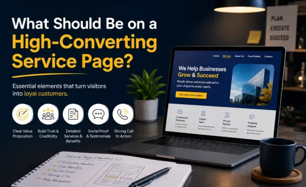 What should be on a high converting Service page?