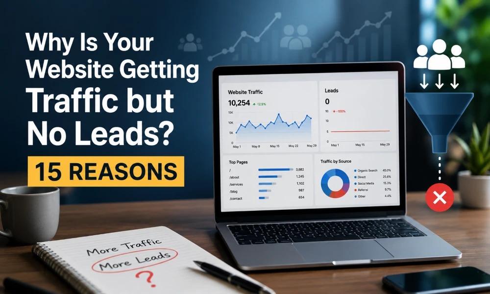 Why Is Your Website Getting Traffic but No Leads? 15 Reasons